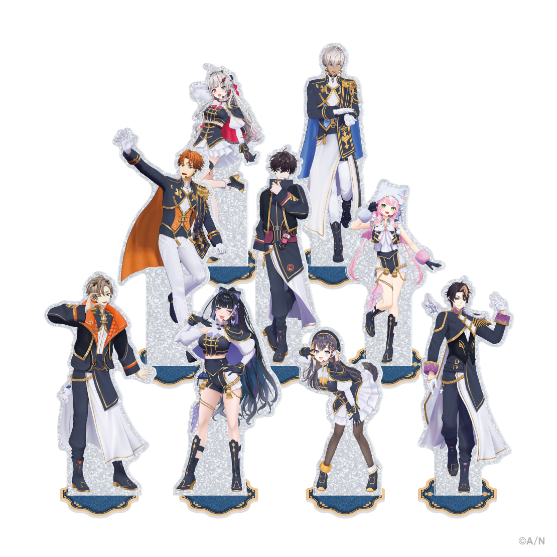 【共通衣装3Dグッズ vol.6】ラメアクリルスタンド ヤン ナリの公式画像