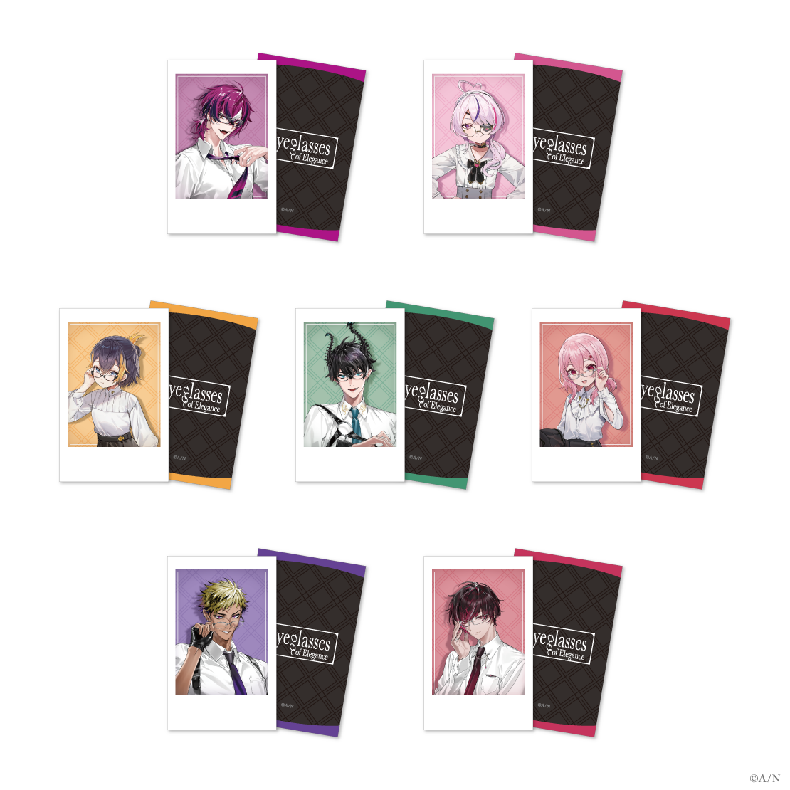 【Eyeglasses of Elegance】 ランダムチェキ風カードの公式画像