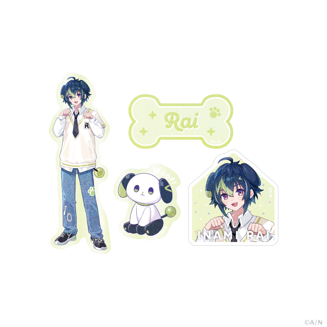 【わんにゃんdays vol.2】クリアステッカーセットの商品画像
