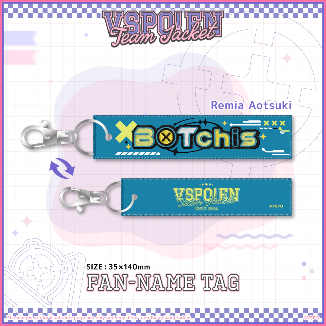 VSPO! EN Team Jacket Series - ファンネームタグ VSPO! EN Team Jacket Series - ファンネームタグ 青月レミアの公式画像