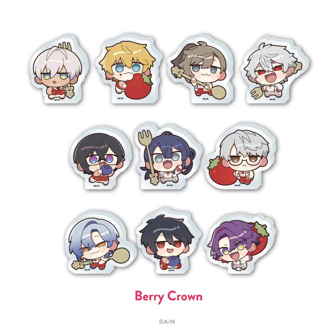 【にじさんじ 8th with cake!】アクリルブロックセットの商品画像