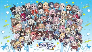 「hololive CITY'24」のキービジュアル