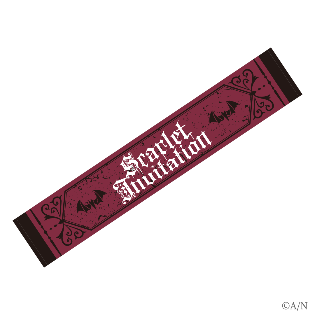 【Kuzuha Birthday Event 「Scarlet Invitation」】マフラータオル 【Kuzuha Birthday Event 「Scarlet Invitation」】マフラータオルの公式画像