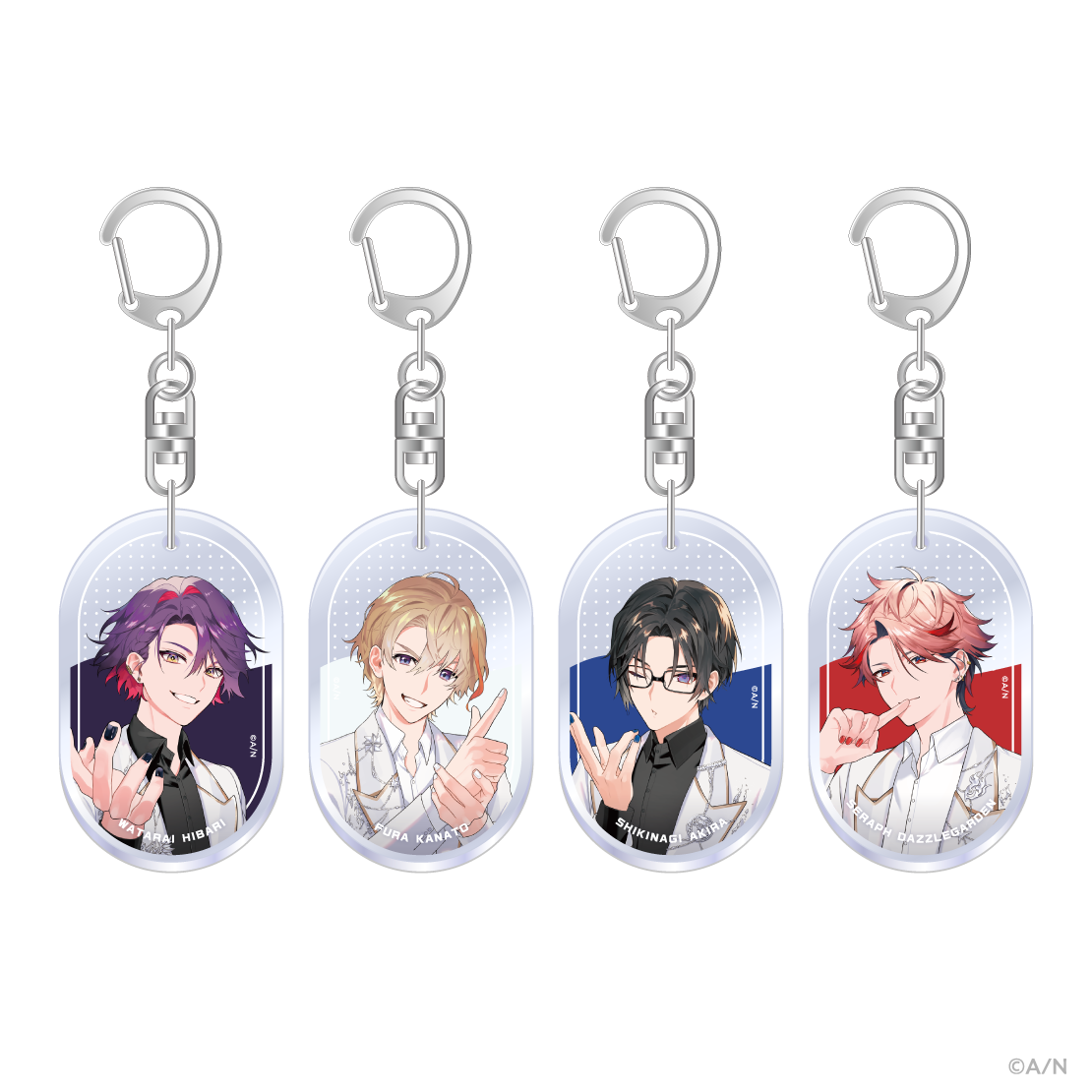 【にじネイル Sparkling】ランダムアクリルキーホルダー  Aグループ（VOLTACTION） 【にじネイル Sparkling】ランダムアクリルキーホルダー  Aグループ（VOLTACTION） 【にじネイル Sparkling】ランダムアクリルキーホルダー  Aグループの公式画像