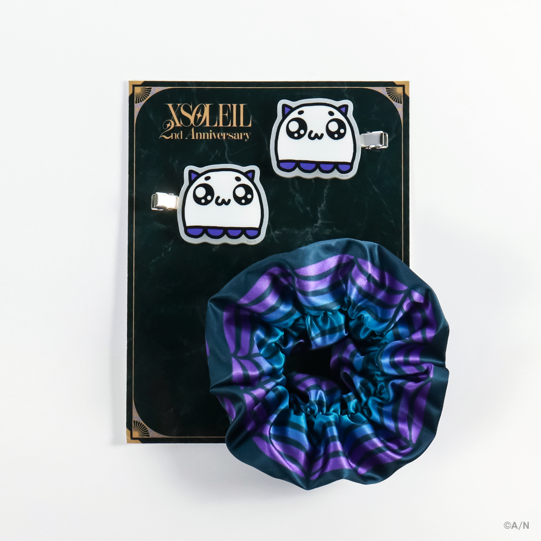 【XSOLEIL 2nd Anniversary】シュシュ&前髪クリップの商品画像