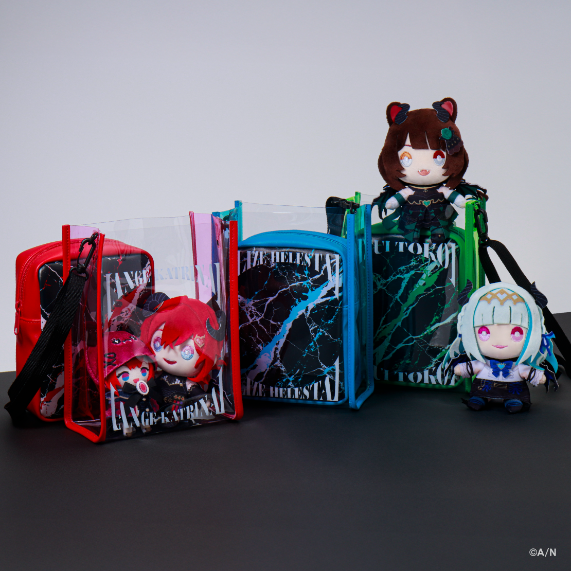 【さんばか 7th】ポーチ付きクリアショルダーバッグの商品画像