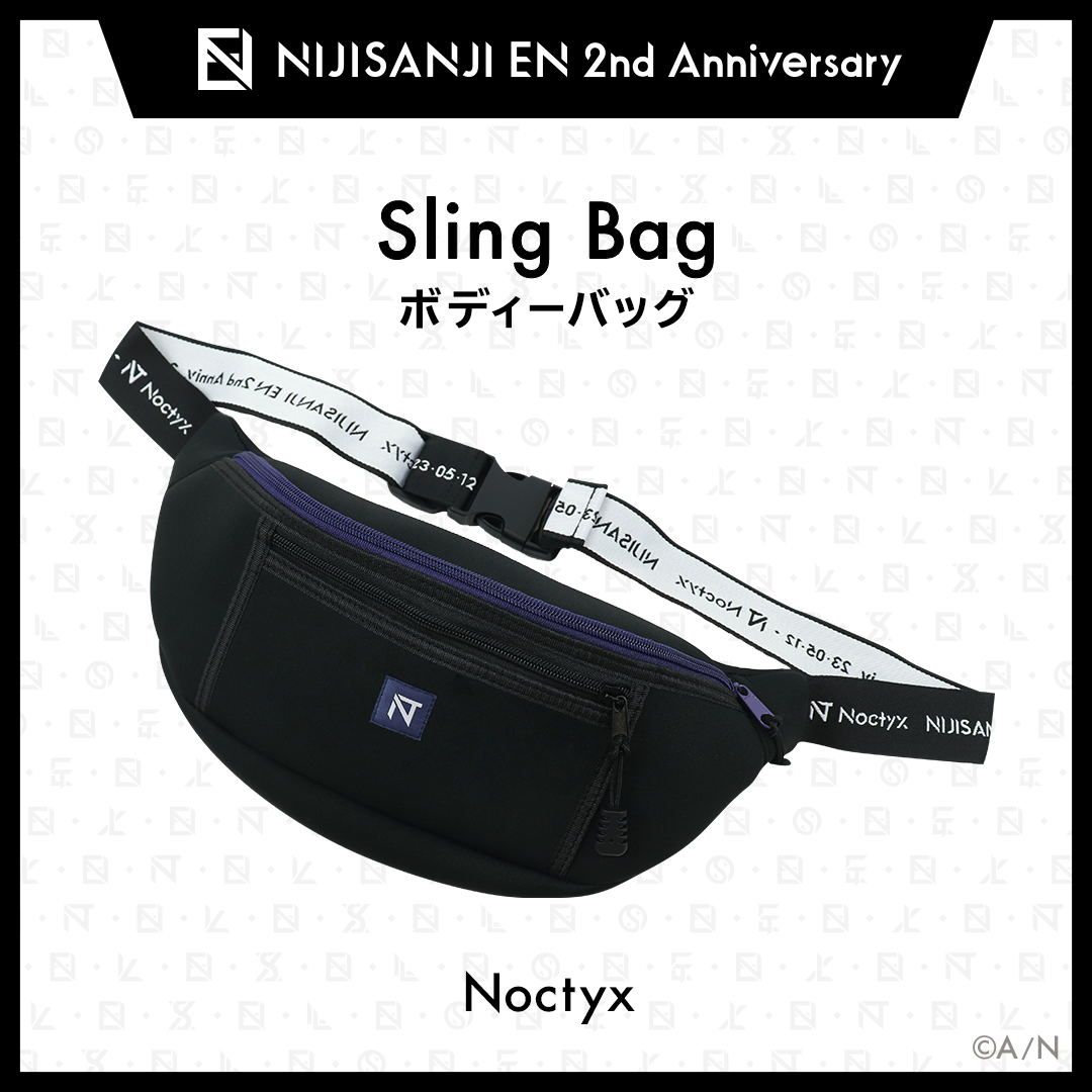 【NIJISANJI EN 2nd Anniversary】ボディーバッグ Noctyxの公式画像