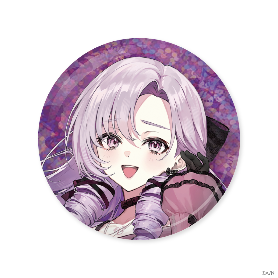 【FANCY TOXIC】ホログラム缶バッジの商品画像