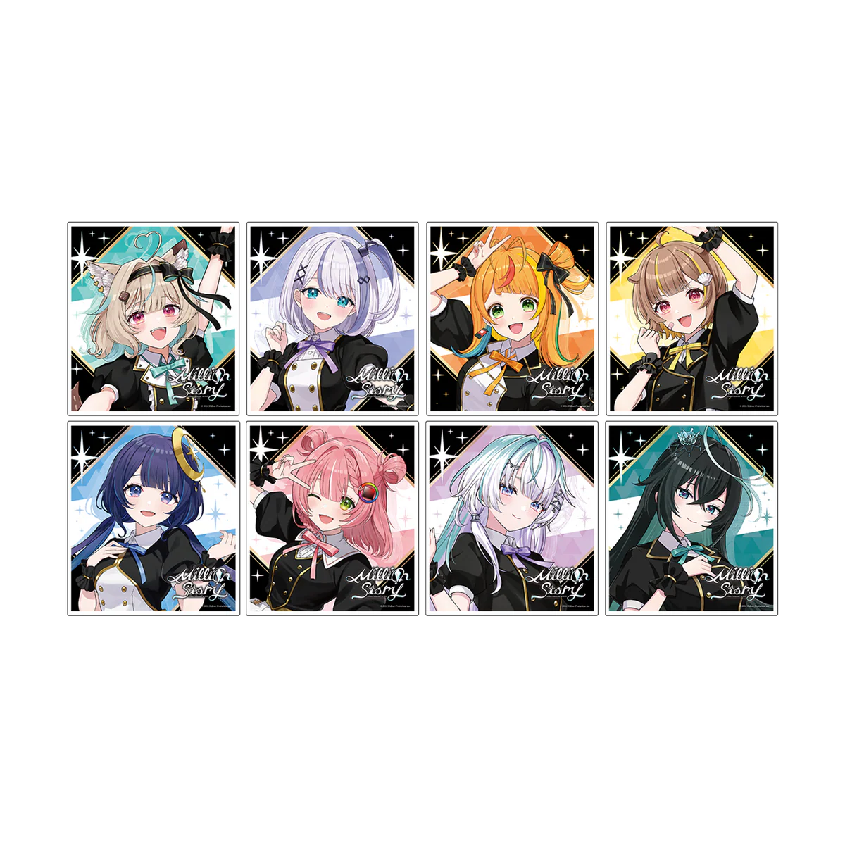 ミリプロ 1st Live「Million Story」ランダムミニ色紙