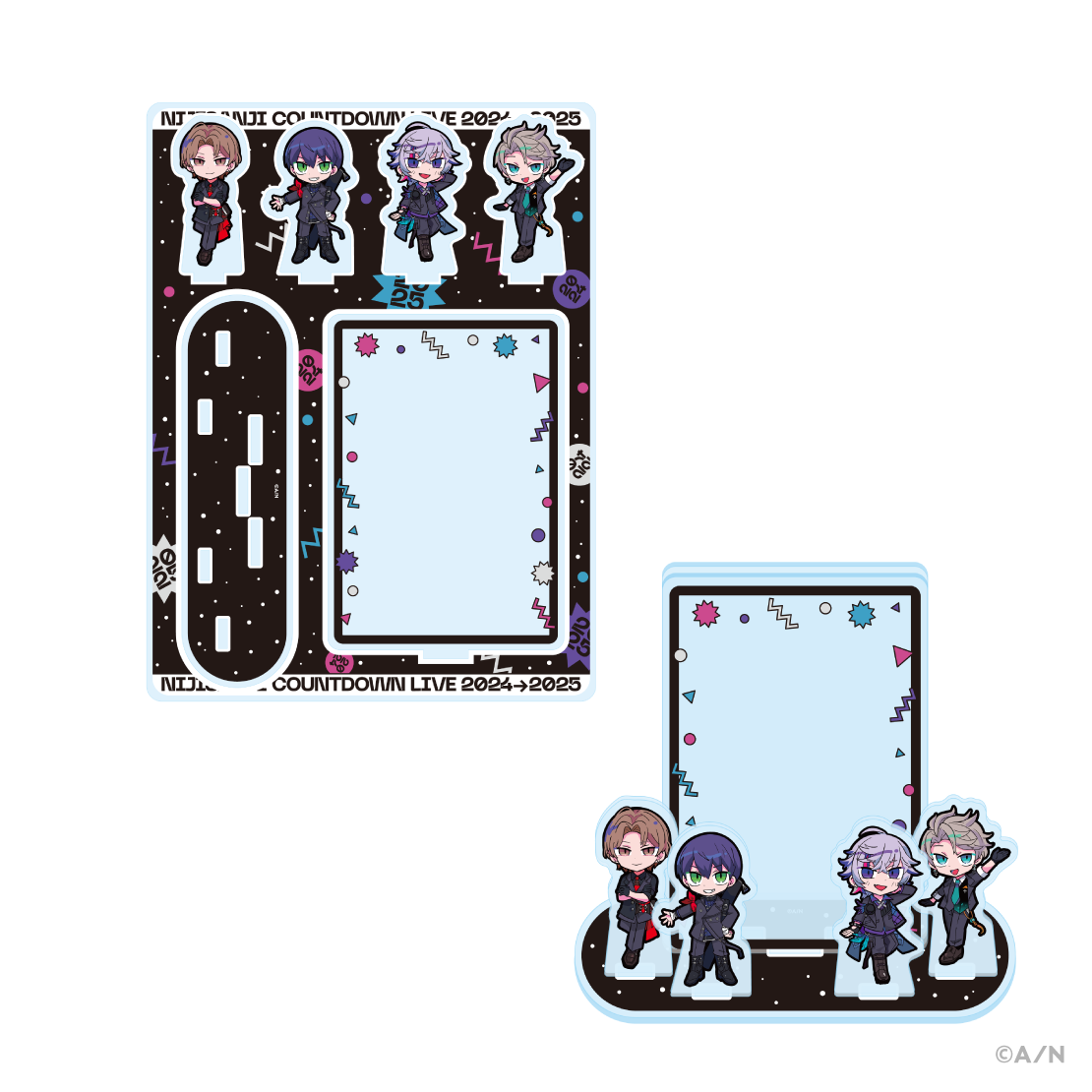 【NIJISANJI COUNTDOWN LIVE 2024→2025 】アクリルカードスタンドの商品画像