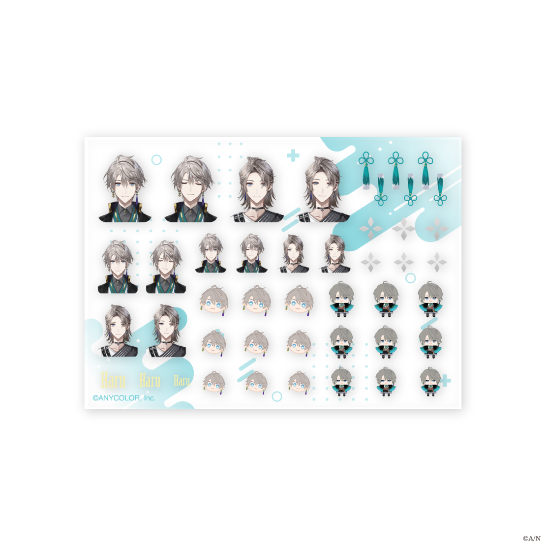 【にじネイル Shiny】シートシールの商品画像