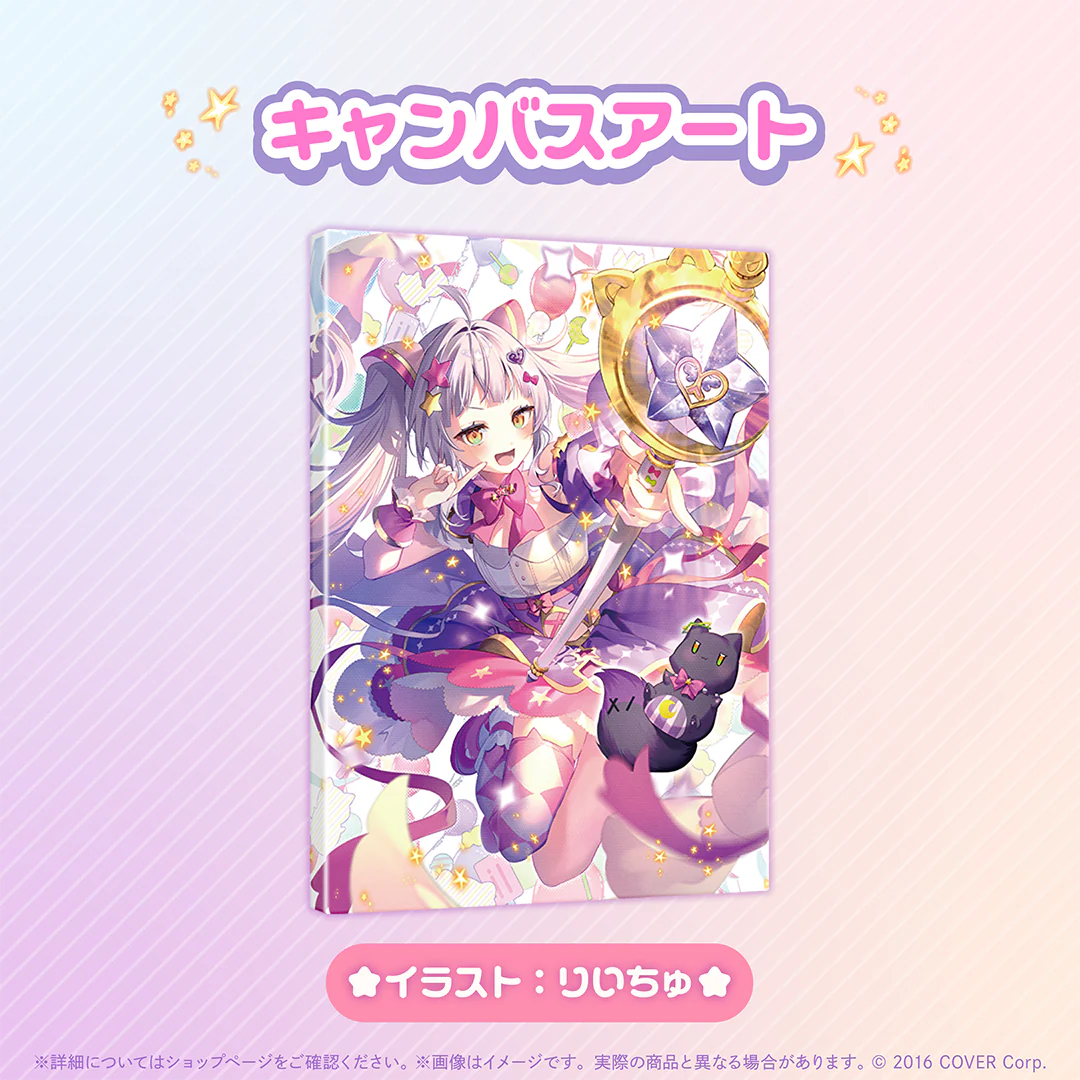 紫咲シオン 誕生日記念2024 キャンバスアートの公式画像