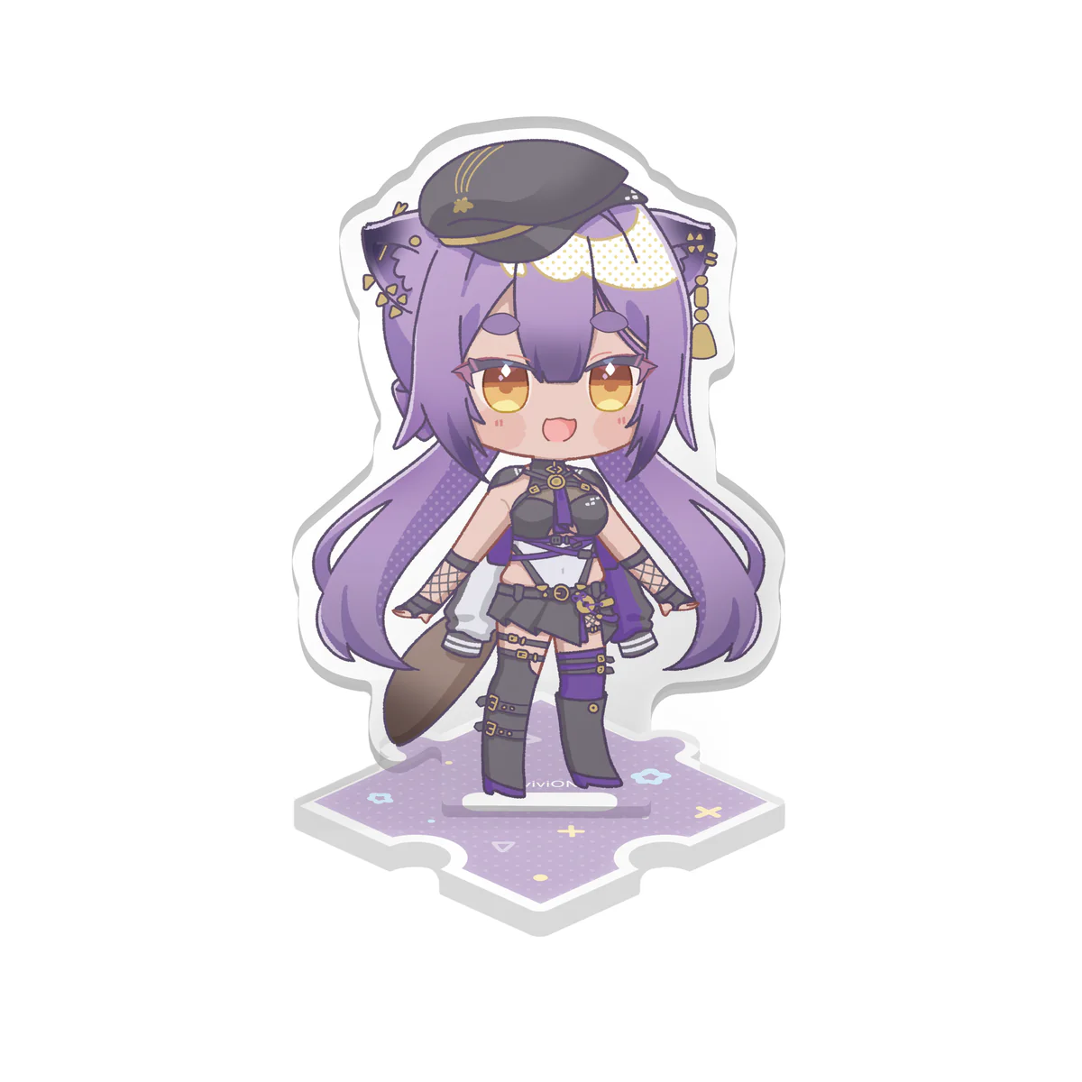 あおぎり高校 ぽぷらーと ミニアクリルスタンド 八十科むじなの公式画像