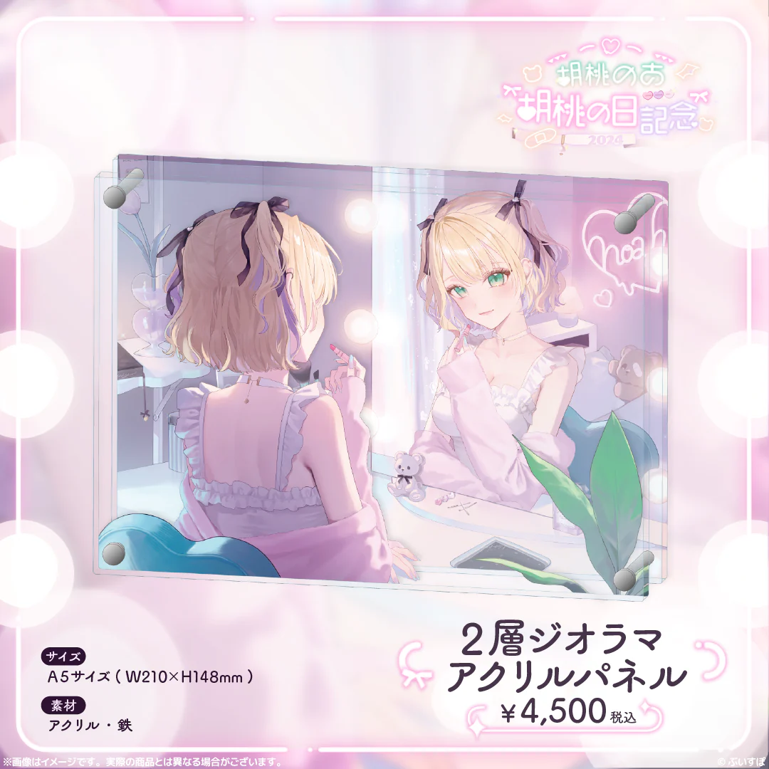 2層ジオラマアクリルパネル