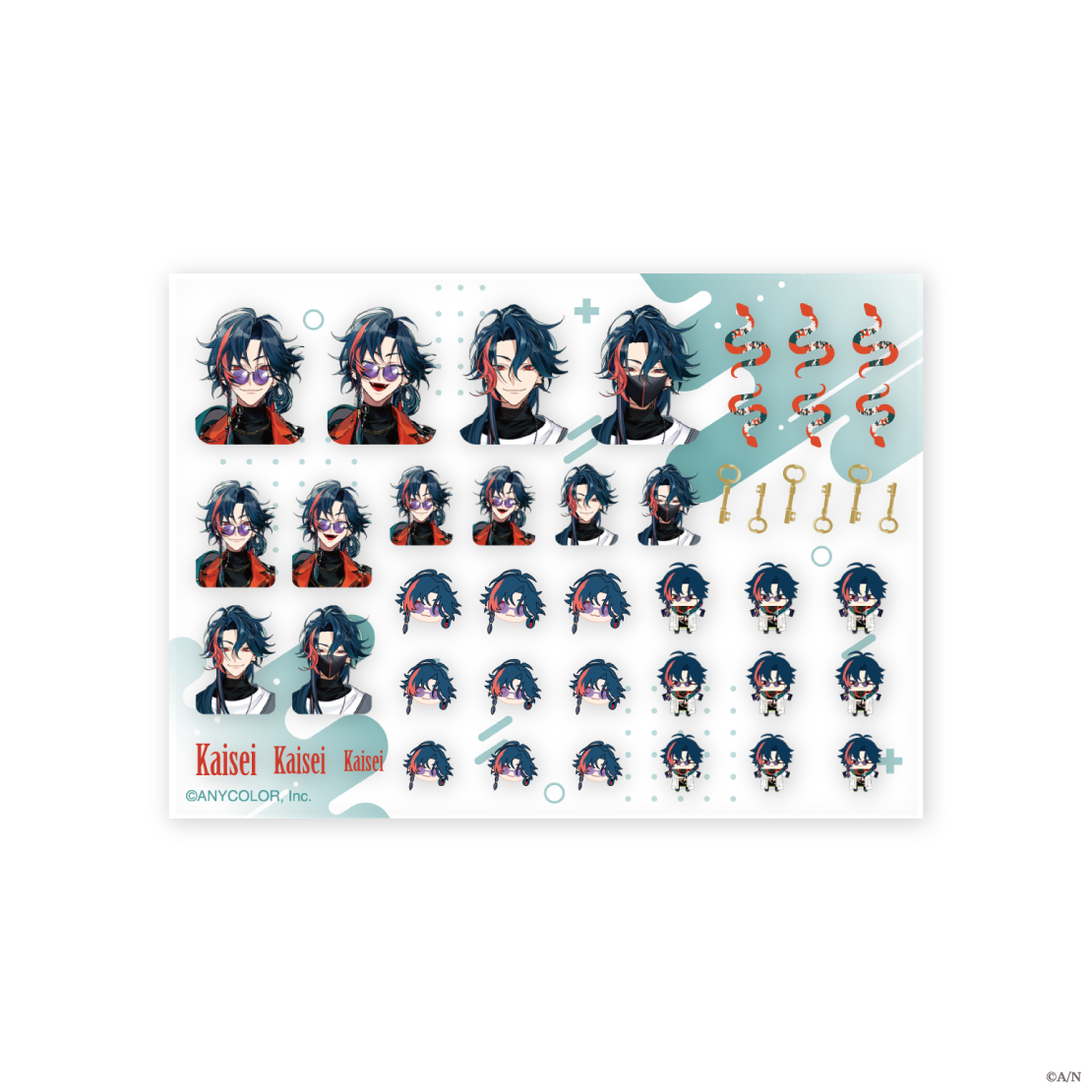 【にじネイル Shiny】シートシールの商品画像