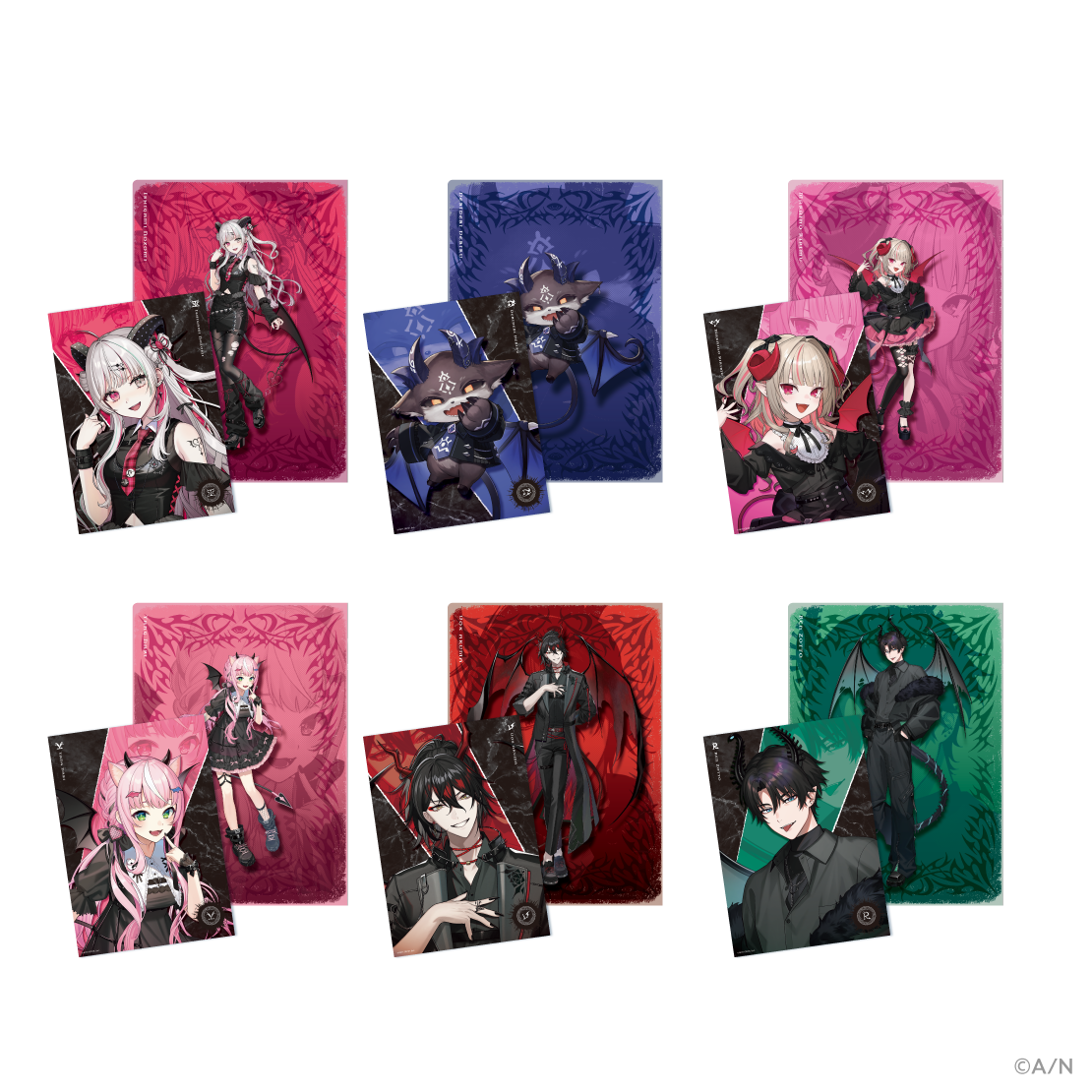 【Devil's Invitation】クリアファイル＆ミニポスター ヤン ナリの公式画像