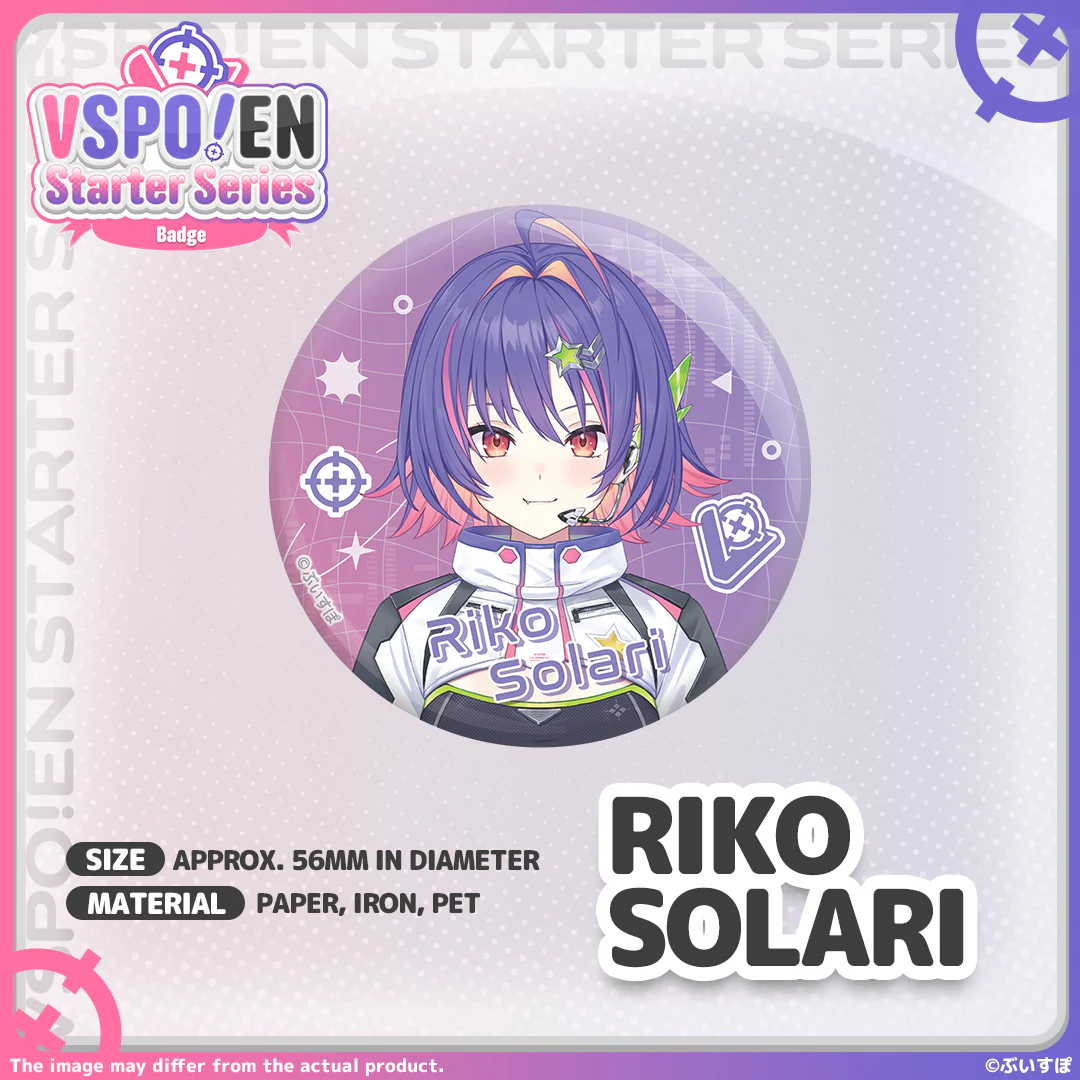 VSPO! EN Starter Series - 缶バッジ