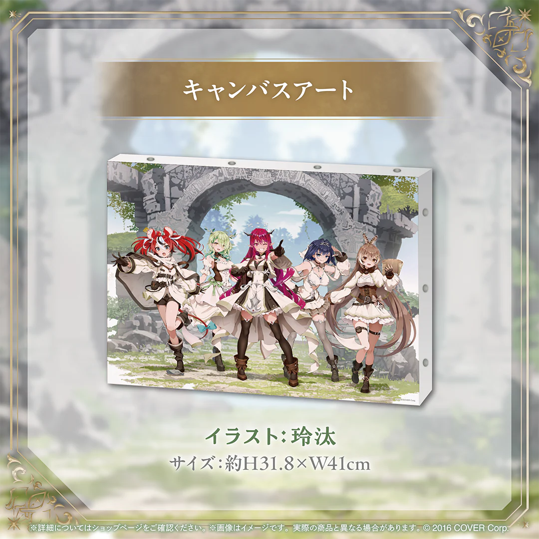 ホロライブEnglish -Promise- 1周年記念 キャンバスアートの公式画像