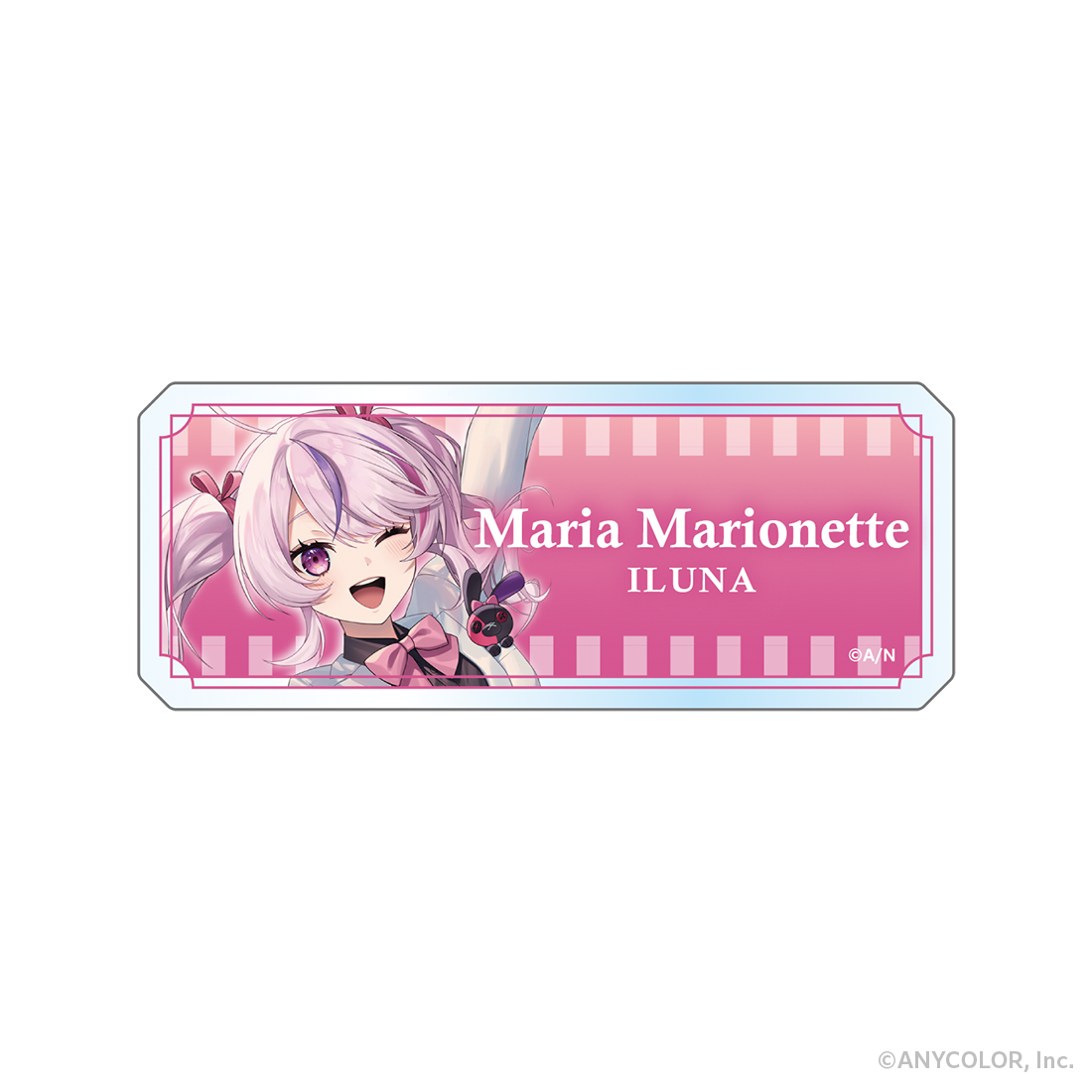 【NIJISANJI EN周年記念アイテム】アクリルバッジ
