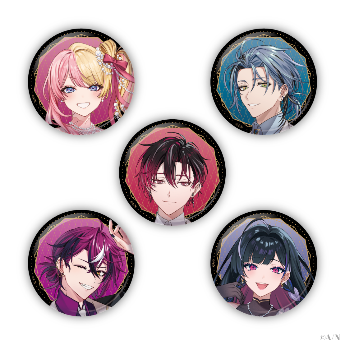 【XSOLEIL 1st Anniversary】缶バッジ ドッピオ ドロップサイトの公式画像
