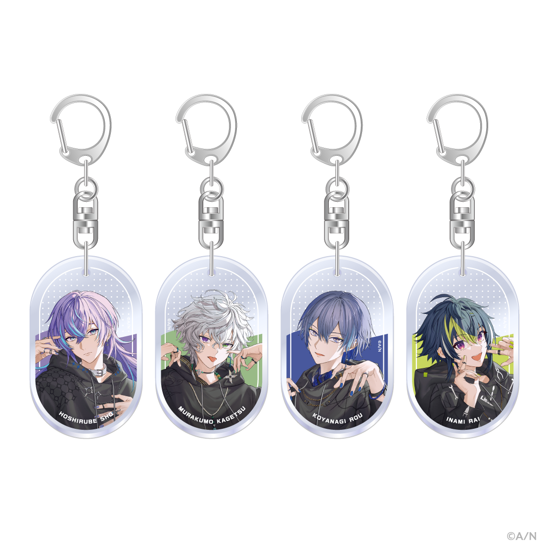 【にじネイル Bright】ランダムアクリルキーホルダー Dytica