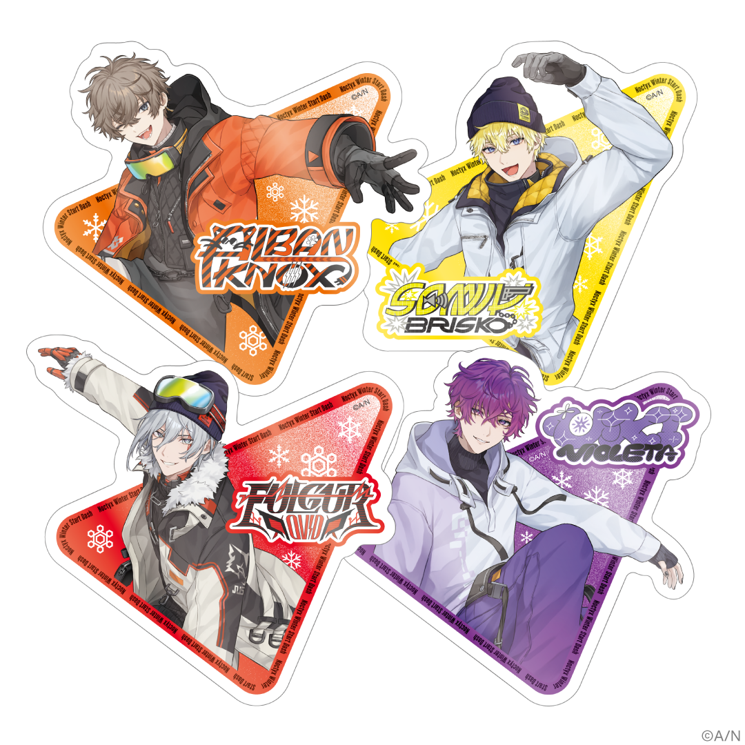 【Noctyx Winter Start Dash!】リフレクターステッカー アルバーン・ノックスの公式画像