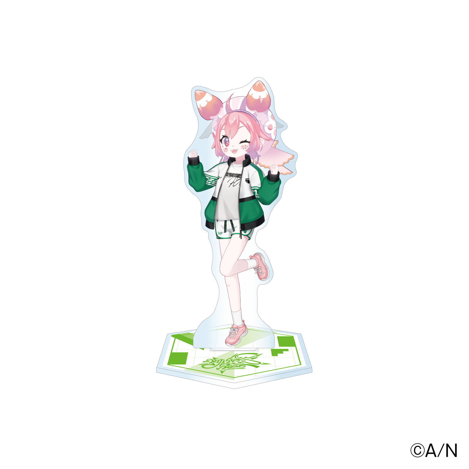 【にじフェス2026】クラスジャージアクリルスタンド グリーンの商品画像
