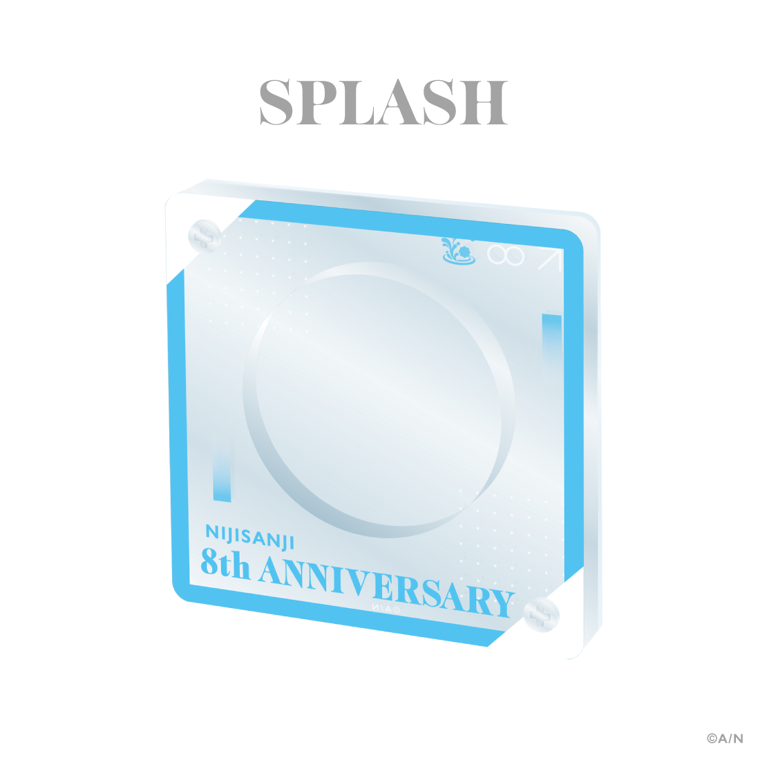 【にじさんじ 8th Anniversary】アクリル缶バッジフレームの商品画像