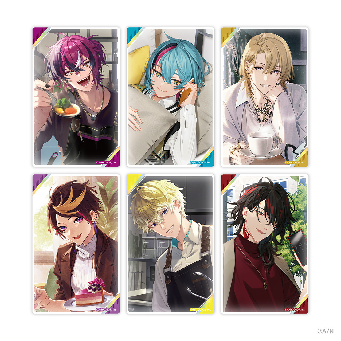 【NIJISANJI EN Acrylic Desk Calendar 2024】 Bグループの商品画像