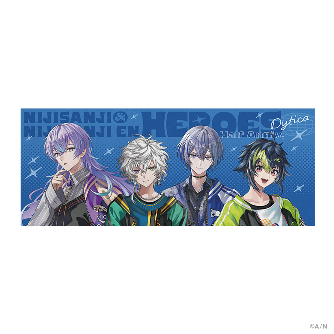【HEROES Half Anniversary】フェイスタオル Dytica