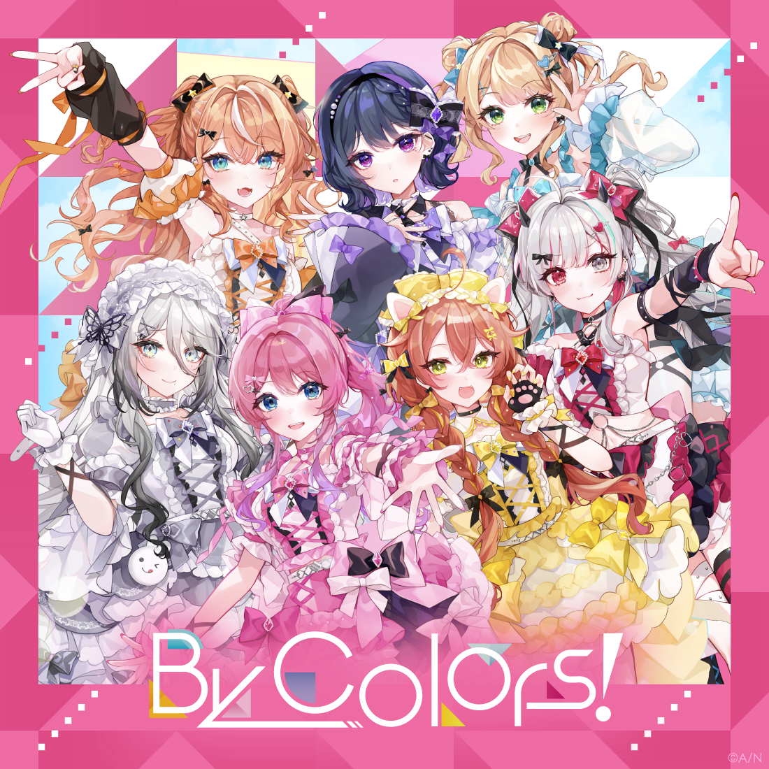 【有償特典 アクリルスタンド 倉持めると 付き】By Colors!　通常盤の公式画像