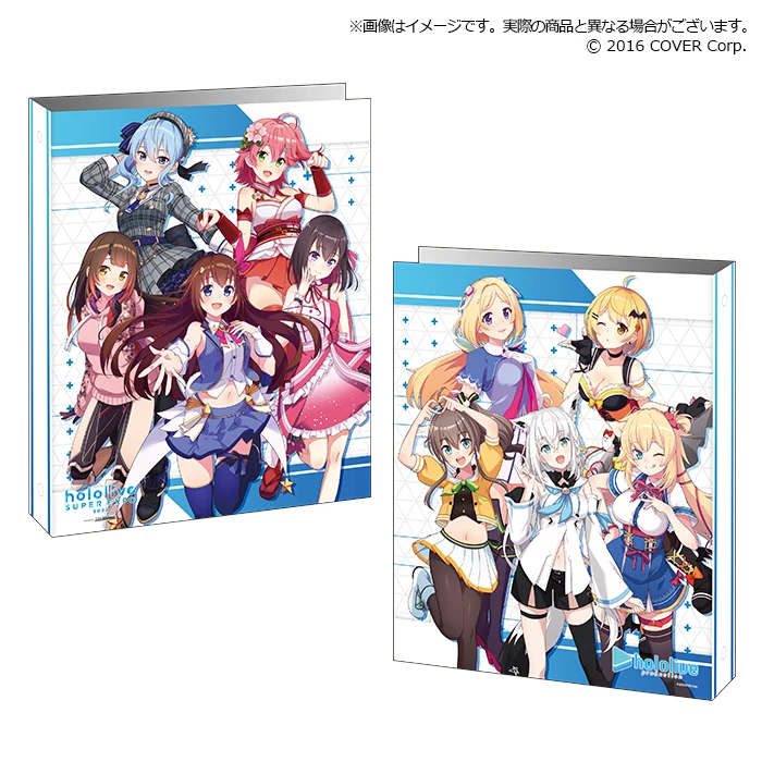 ブシロードカードバインダー hololive SUPER EXPO 2022 『ホロライブ0期生＆1期生&イノナカミュージック』の公式画像