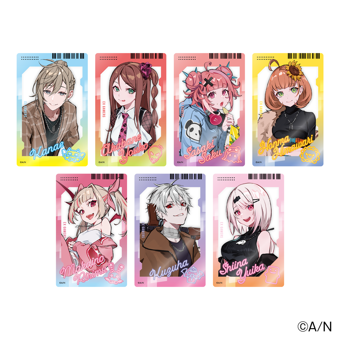 【EX Gamers Event“Odd Play-Off”】ランダムクリアカード【にじフェス2025】の公式画像