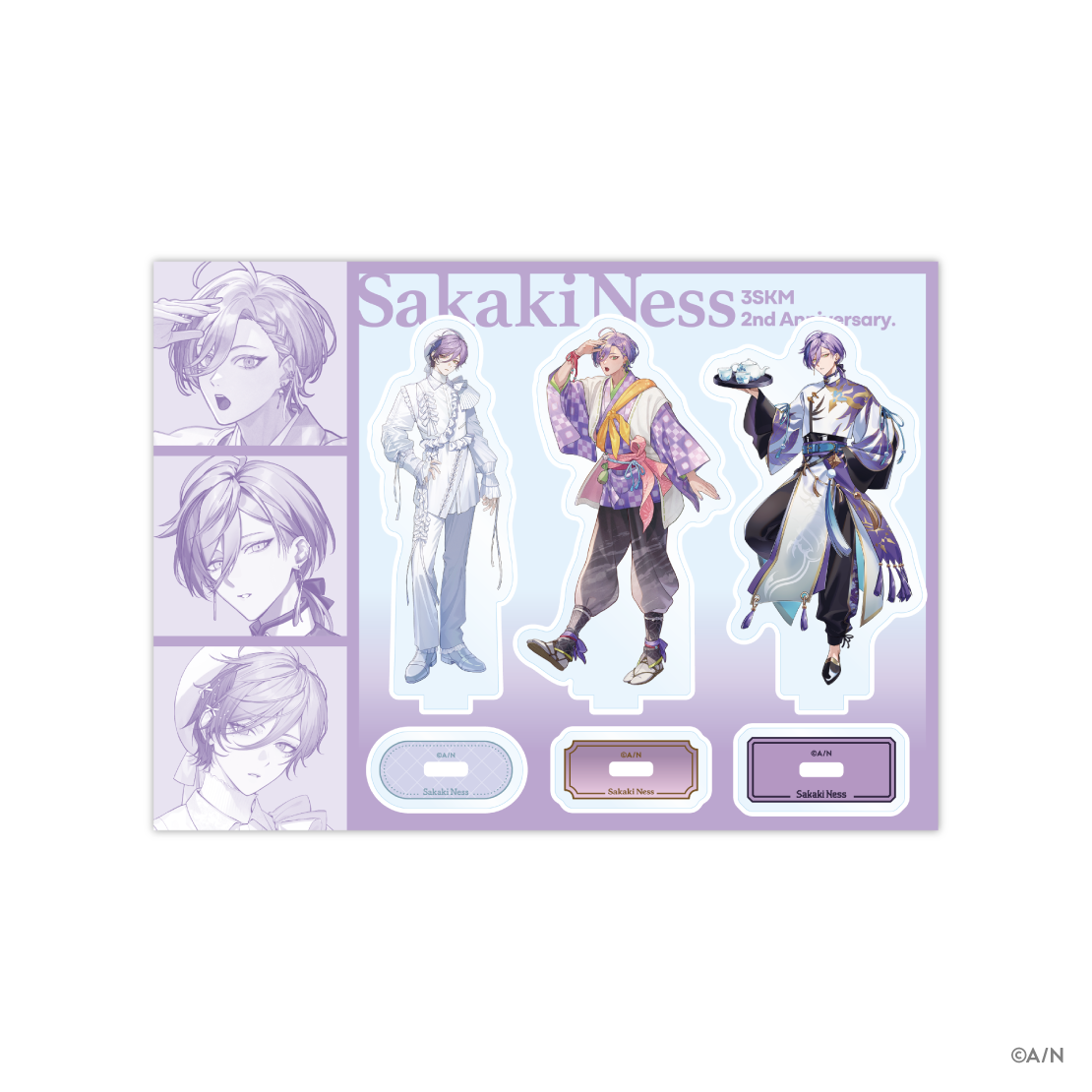【3SKM 2nd Anniversary】ミニアクリルスタンドセットの商品画像