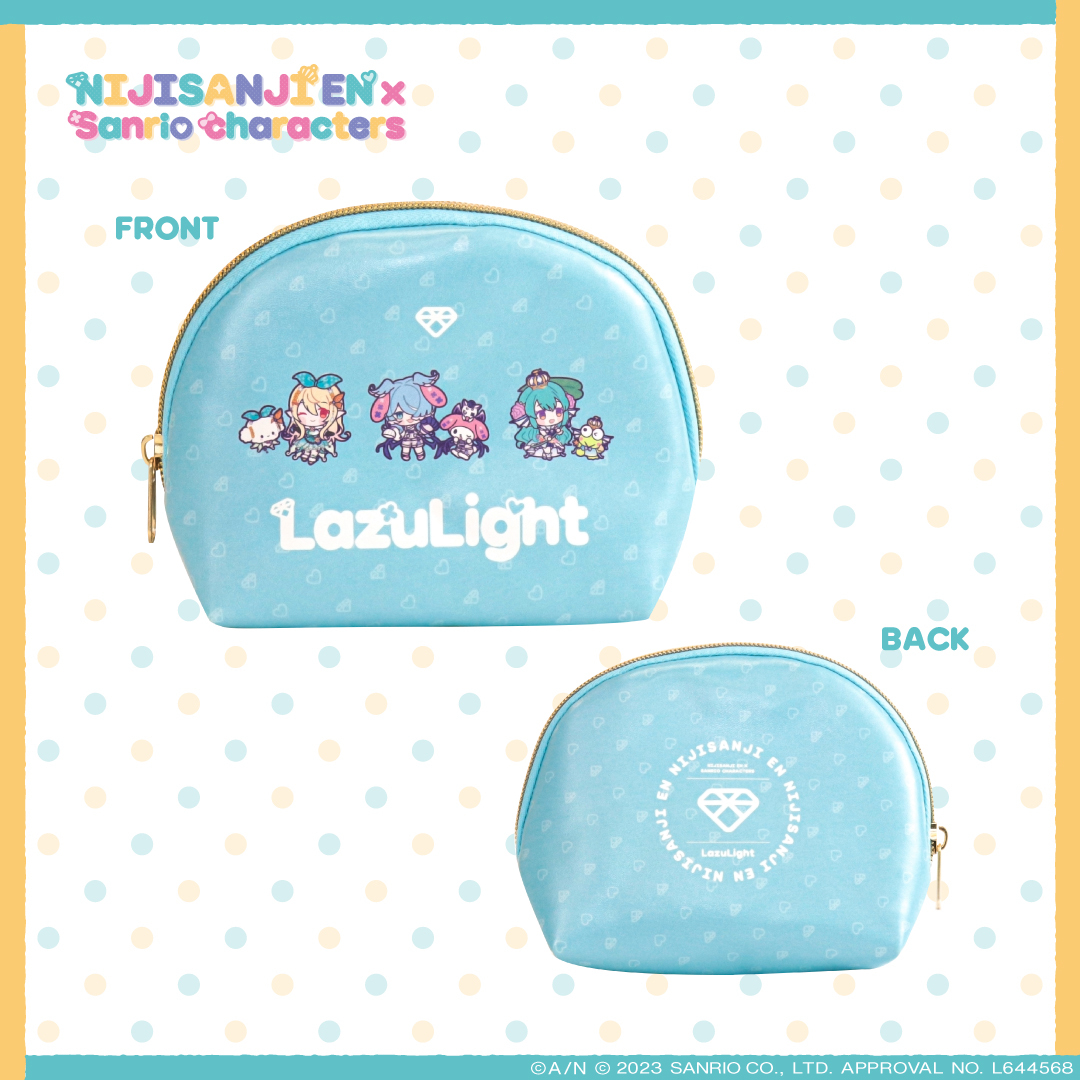【NIJISANJI EN×Sanrio characters】ポーチ LazuLightの商品画像