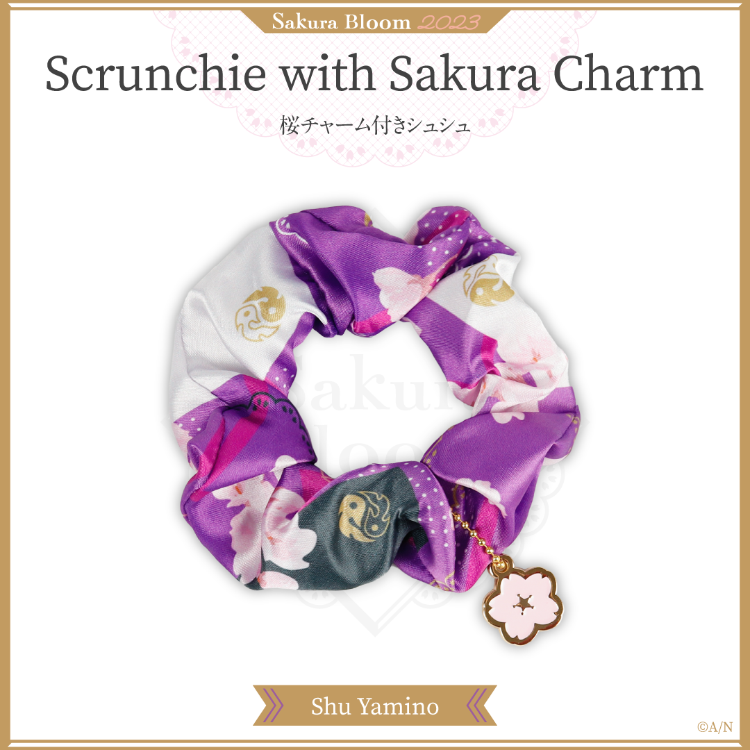 【Sakura Bloom 2023】桜チャーム付きシュシュの商品画像