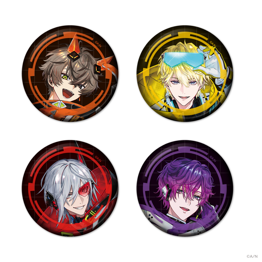 【Noctyx 3rd Anniversary】ランダム缶バッジの公式画像