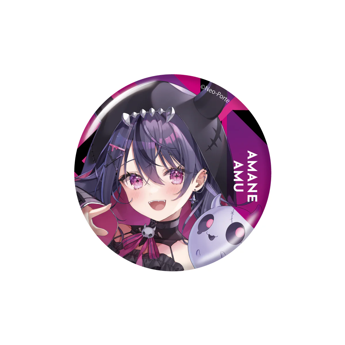 【VISUAL COLLECTION】缶バッジ Vol.1 甘音あむ