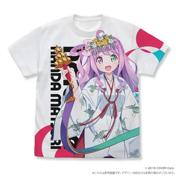 ホロライブ神田祭 フルグラフィックTシャツ 姫森ルーナ 巫女衣装ver. /XL