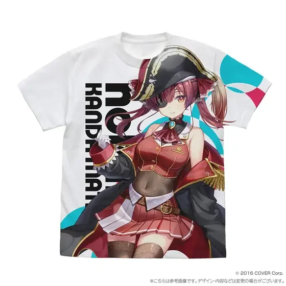 ホロライブ神田祭 フルグラフィックTシャツ 宝鐘マリン 通常衣装ver. /XL