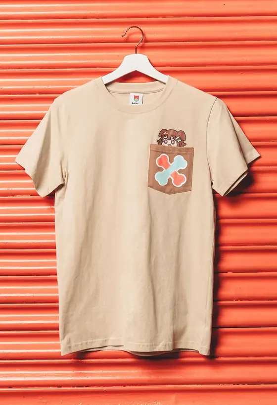 ポケットTシャツ(戌神ころね)