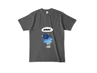 天宮こころ オリジナルTシャツ(カラー) カラーTシャツ - L - チャコールの公式画像