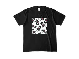 雨森小夜 オリジナルTシャツ(黒) Tシャツ(B) - M - 黒