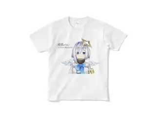 天音かなた 虚無Tシャツ Tシャツ（短納期） - S - ホワイトの公式画像
