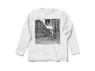 緑仙 オリジナルロングスリーブTシャツ ロングスリーブTシャツ - S - ホワイトの公式画像