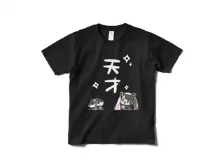 あくまじカフェ喫茶Tシャツ あくまじ①-黒Sの公式画像