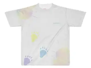 森中花咲 オリジナルフルグラフィックTシャツ フルグラフィックTシャツ - XL -(白)の公式画像