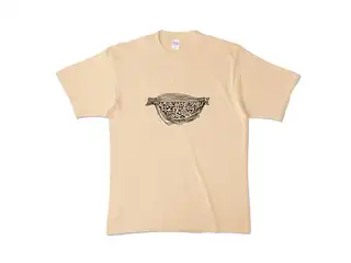 月ノ美兎 納豆カラーTシャツ カラーTシャツ - XL - ナチュラルの公式画像
