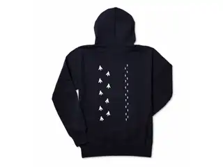 ドーラ　あしあとぱーかー(ネイビー) パーカー - M - ネイビー