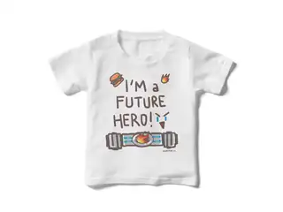 Etna Crimson "Future Hero" Kids T-Shirt 110cmの公式画像
